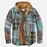 Иван – Пачуърк яке с каре мотив