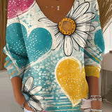 Беатрис – Пуловър с V-образно деколте