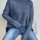 Мила – Свободен Поло Пуловер