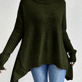 Мила – Свободен Поло Пуловер