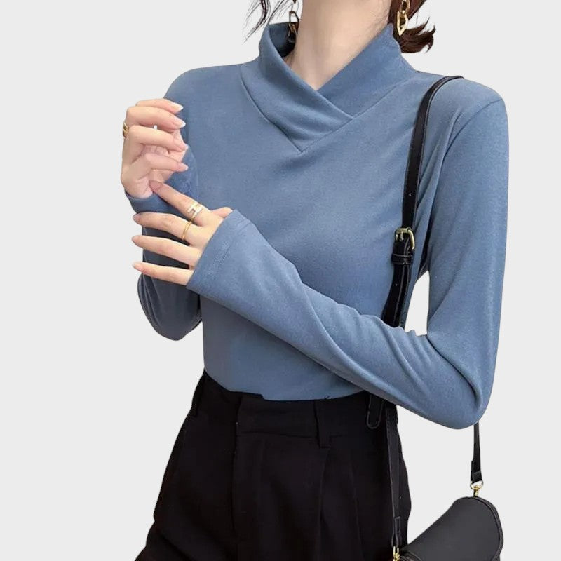 Дария – Елегантна Поло Блуза