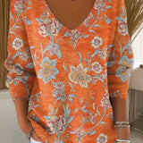 Беатриче – пуловер с V-образно деколте