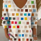 Беатрисе – пуловер с V-образно деколте