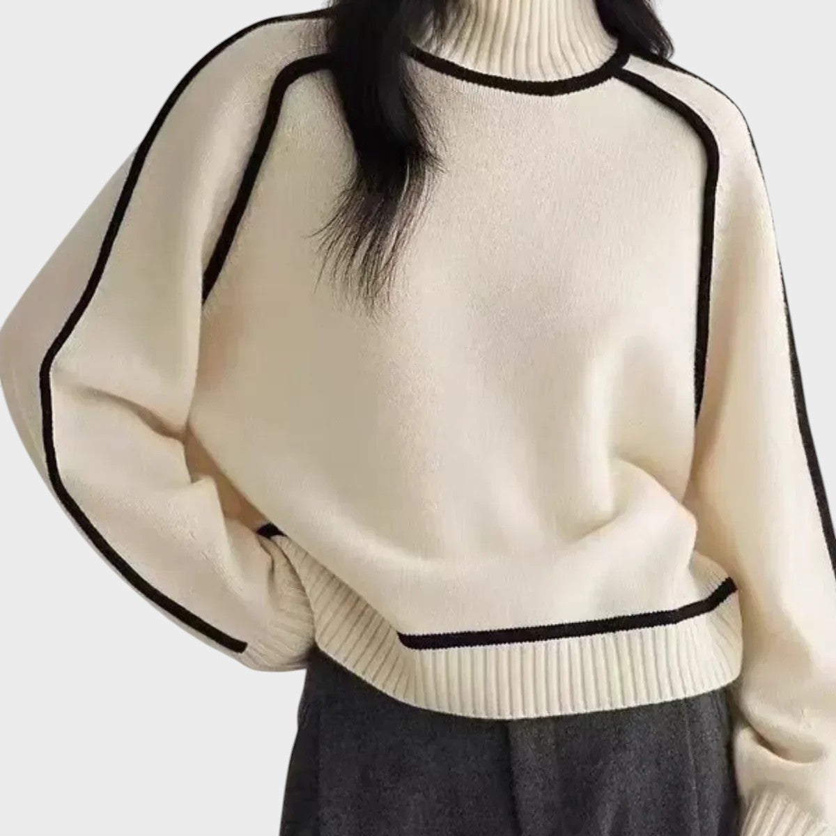 Неда - Елегантна поло блуза