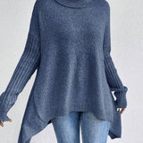 Мила – Свободен Поло Пуловер