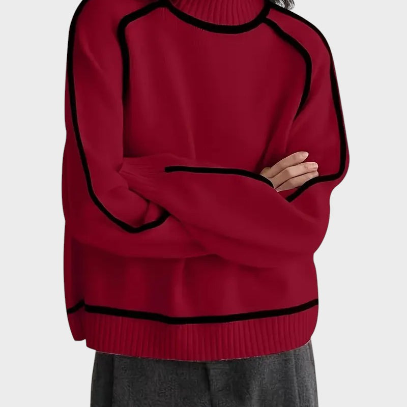 Неда - Елегантна поло блуза